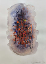 Load image into Gallery viewer, Hans Burkhardt Artwork pastel entitled A & A with love