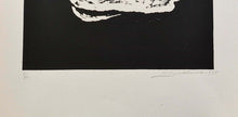 Load image into Gallery viewer, Hans Burkhardt "Seated Figure" linocut