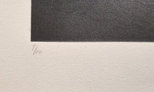 Load image into Gallery viewer, Hans Burkhardt "Seated Figure" linocut