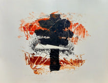 Load image into Gallery viewer, Hans Burkhardt pastel entitled Black tower