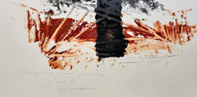 Load image into Gallery viewer, Hans Burkhardt pastel entitled Black tower