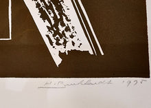 Load image into Gallery viewer, Hans Burkhardt "Two Figures" linocut