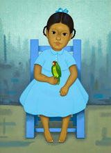 Load image into Gallery viewer, Gustavo Montoya - Chica con pájaro