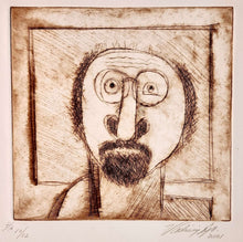 Load image into Gallery viewer, El Feo - Vladimir Cora Etching, Artist Proof, 2001
