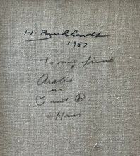 Load image into Gallery viewer, Hans Burkhardt oil on canvas The Tree of life