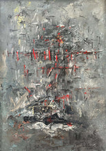 Load image into Gallery viewer, Hans Burkhardt oil on canvas The Tree of life
