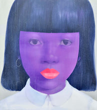 Load image into Gallery viewer, Attasit Pokpong - Purple gal: Stunning Oil on Canvas