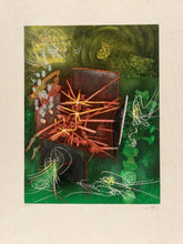 Load image into Gallery viewer, Roberto Matta - &quot;Je Luis entact&quot; from the Une Saison en Enfer (Seasons from Hell) suite
