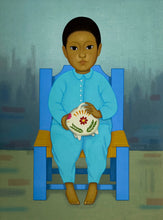 Load image into Gallery viewer, Gustavo Montoya - Nino con cochinito