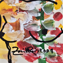 Load image into Gallery viewer, Zaida del Rio artwork featuring abstract brush strokes and vibrant colors, created in 2009.