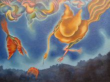 Load image into Gallery viewer, Arnulfo Mendoza - Cisnes: Stunning 1990s Painting