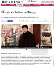 Load image into Gallery viewer, Suave Estar Martin Riwnyj Mixed-Media Painting