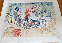 Load image into Gallery viewer, Roberto Matta - Les Oh Tomobiles - plate I