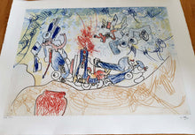 Load image into Gallery viewer, Roberto Matta - Les Oh Tomobiles - plate I