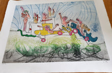 Load image into Gallery viewer, Roberto Matta - Les Oh Tomobiles - plate II