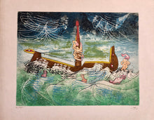 Load image into Gallery viewer, Roberto Matta - N&#39;ou&#39;s from the Hom&#39;mere II L&#39;Eautre suite
