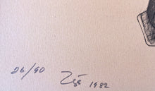 Load image into Gallery viewer, Zuniga lithograph from the Impressions of Egypt suite - image V