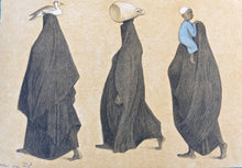 Load image into Gallery viewer, Zuniga lithograph from the Impressions of Egypt suite - image X