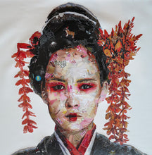 Load image into Gallery viewer, Virut Panchabuse "Kimono with Golden flowers"