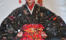 Load image into Gallery viewer, Virut Panchabuse "Kimono with Golden flowers"