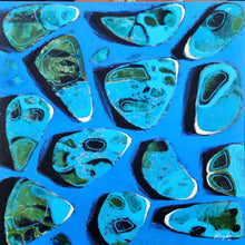 Load image into Gallery viewer, Vladimir Cora - Formas abstractas en azul
