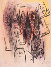 Load image into Gallery viewer, Wifredo Lam - Clairiere from the Pleni Luna suite (on Japon)
