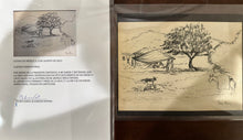 Load image into Gallery viewer, Diego Rivera graphite drawing- Untitled
