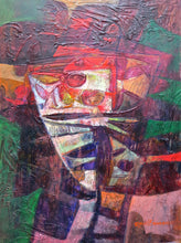 Load image into Gallery viewer, Raul Enmanuel - Formas en rojo y verde

