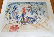 Load image into Gallery viewer, Roberto Matta - Les Oh Tomobiles - plate I
