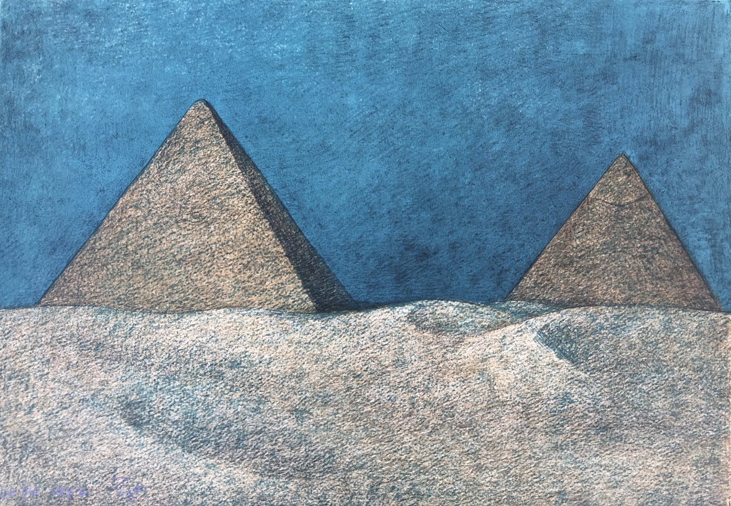 Zuniga lithograph from the Impressions of Egypt suite - image II