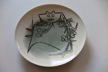 Load image into Gallery viewer, Wifredo Lam - Ceramica di Albisola plate - 9" diameter in porcelain

